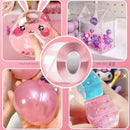 Nano Bubble Tape Multipurpose Adhesive Blowable Bubble Reusable Nontoxic Traceless Tape for DIY Craft Children Pinch Toys Making