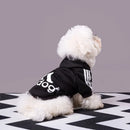 Adidog Dog Hoodie Sweatshirt with Letters Spring Dog Clothes for Small Dogs Chihuahua Puppy Coat French Bulldog Labrador Custume
