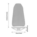 Foldable Wall Mounted Rotating Ironing Board Easy Installation Space Saver Gray