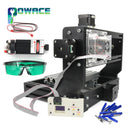 【EU US BZ】DIY Mini 1610 Pro 3 Axis CNC Laser Router Milling Woodworking Machine + Offline controller