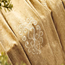 2pcs high-end European villa living room curtain light luxury Chenille embroidered bedroom shading products