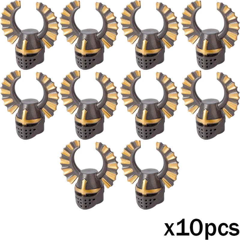 MOC Medieval Accessories Series Building Blocks Military Army Soldier Armour Shield Helmet Sword Crown Weapon Knight Bricks Toys