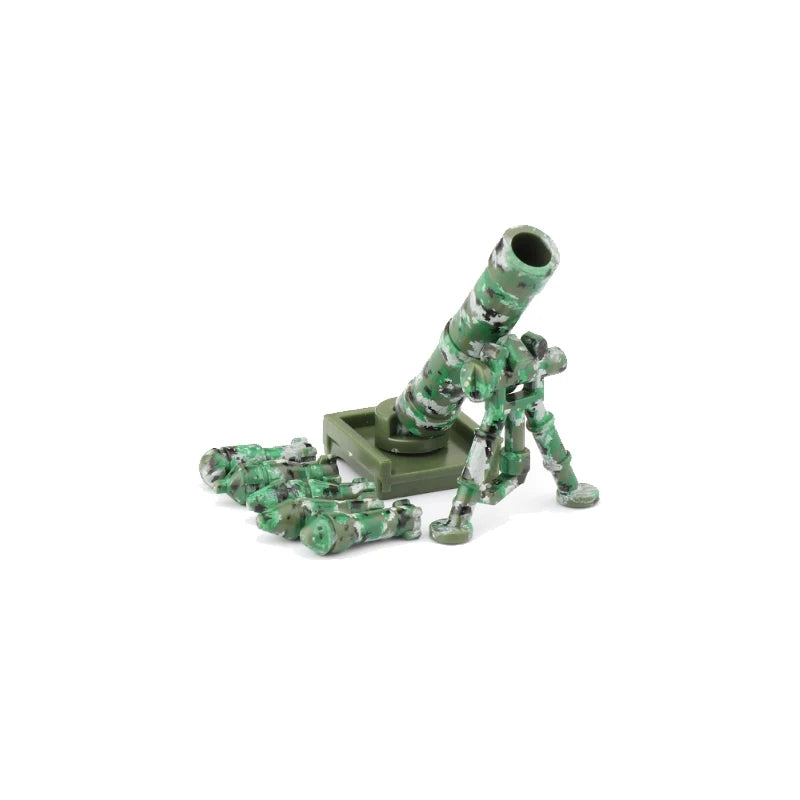 WWII Military Building Blocks Accessories Soldier Figures Weapons Box Rifle Submachine Gun AKM Shield Mini Brick Toy K003 Gift