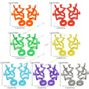 10PCS Special Effects Pieces Arm Fist Wind Lightning Leg Flames Assemble Scene Bricks Weapons Accessories Kids Toys