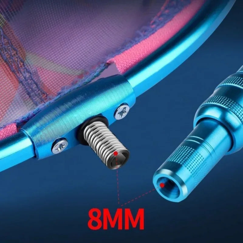 Kids Butterfly Portable Fishing Landing Net Convenient to Operate Outdoor Tools Suitable for Bird Fish Catch Release