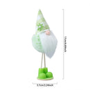 Easter Bunny Ear Gnome Decoration Pink Yellow Green Rabbit Elf Doll Ornaments DIY Spring Birthday Party Supplies Kids Girls Gift