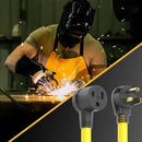 Welder Extension Cord 8AWG 20FT Heavy Duty Power Extension Cord Welding Machine ETL Approved Resist Splash Water Oil Abrasion