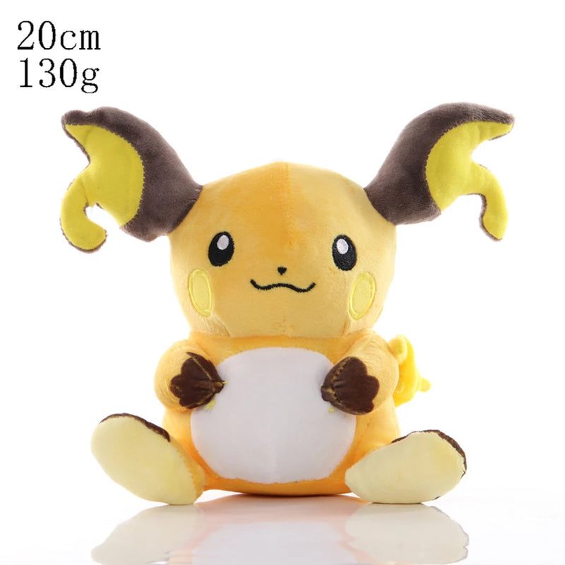 TAKARA TOMY Pokemon 17~25cm Pikachu Plush Toys Stuffed Toys Japan Movie Charmander Anime Dolls Christmas Birthday Gifts for Kids