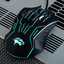 3200DPI Silent Click USB Wired Gaming Mouse Gamer Ergonomics 6Buttons Opitical Computer Mouse For PC Mac Laptop Game LOL Dota 2