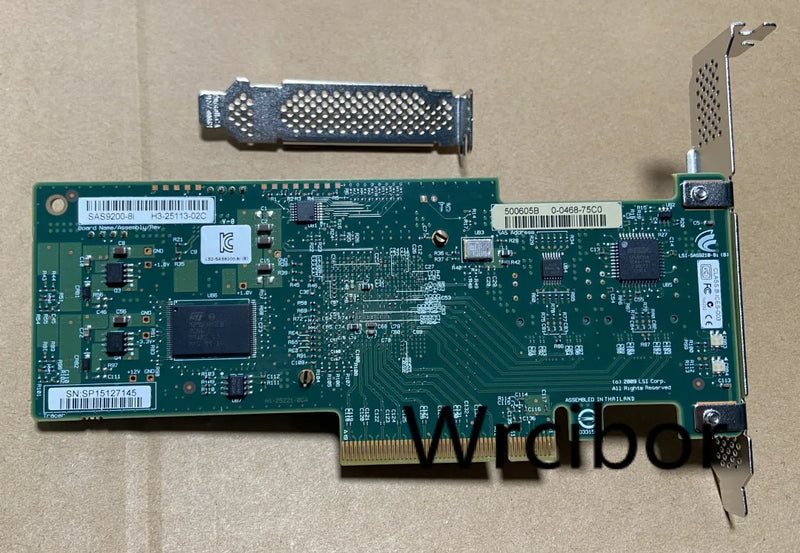 LSI 9200-8i IBM M1015 IT Mode 6Gbps SAS SAS2008 HBA RAID Controller Card = 9211-8I FW:P20 ZFS FreeNAS unRAID