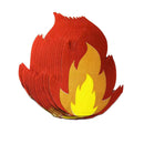 16PCS Fire Flame Napkins Beverage Napkins Disposable Paper Lunch Napkins for Fire Truck Fireman Sam Birthday Party Decorations