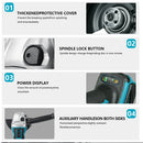 125MM Brushless Electric Angle Grinder Variable Speed M14 Cutting Machine Woodworking Power Tool for Makita 18v Battery