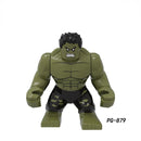 Marvel Action Figure Mini Block Adult Super Hero Series Iron Man Spider Man Assembled Block Children's Puzzle Toy Gift