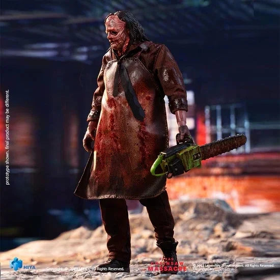 Hiya Toys 2022 Leatherface (Slaughter Ver.) Joints Moveable Action Figure Model Toy 12cm
