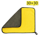 1PC New Car Coral Fleece Auto Wiping Rags Efficient Super Absorbent Microfiber Cleaning Cloth Home Car Washing Cleaning Towels