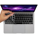 Spanish layout Keyboard Cover for For MacBook Air 13.6/15 M4 M3 M2 A3240 A2941 A3241 A3114, MacBook Pro 14" 16" 13"  12" black