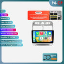 Android Car Radio for Peugeot 307 307CC 307SW 2002-2013 Stereo Multimedia Player GPS 2DIN Carplay Som Automotivo 9inch Screen