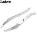 For Honda CRV 2012 2013 2014 ABS Chrome Front Grills Decorative Cover Frame Trim Grilles Decoration Strip Moldings accessories