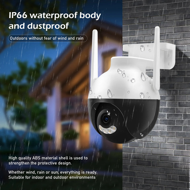 Icsee Icsee External Security Wireless IP Camera HD 4MP Eudy Camera Wifi Security Camera Wifi Security Monitor Wifi Security