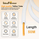 Bambu Lab PTFE Tube ID 2.5mm OD 4mm P1P AMS A1 Mini 3D Printer Teflonto Pipe 1.75mm Bambulab Ptfe Tube Bambulabs Filament Parts