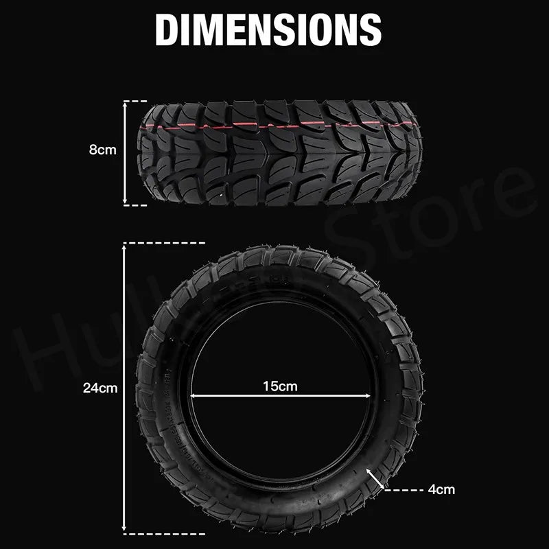 Original Tire for KuKirin G2 Max/G2 Master/G3 Pro Electric Scooter 255x80 Outer Tyre 10×2.5 Inner Tube Kickscooter Accessories