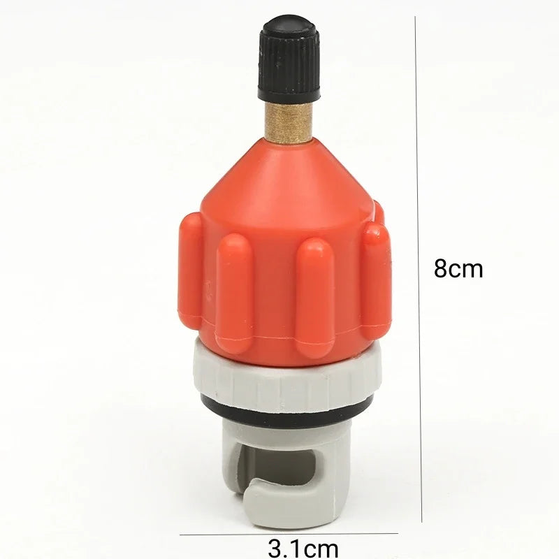 Durable Air Valve Adaptor Wear-resistant Rowing Boat Air Valve Adaptor Nylon Kayak Inflatable Pump Adapter for SUP Board