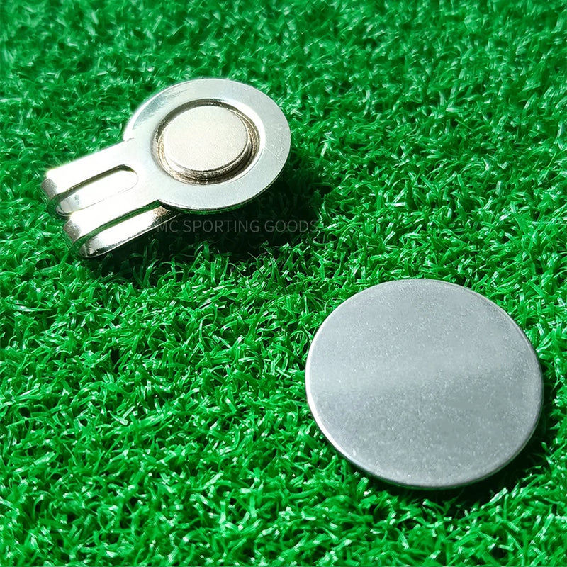 1pc Blank Marker With Magnetic Golf Hat Clips Golf Ball Marker Men Women Golfer Gifts Accessories for Golf Gloves Hats Bags