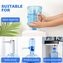 5L Water Jug Plastic Crown Cap Reusable Water Bottle Water Storage Bucket 2 Cap 5 Liters Water Container Camping Water