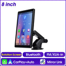 Hikity 8'' IPS Screen Smart Screen Player CarPlay Android Auto Bluetooth FM Transmission AUX Car DVR Dashboard With Video Play