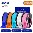 JAYO PETG 3D Filament 1.75MM High Speed PETG 3D Printer Filament 4Rolls High Flow Speedy Matte Effect 3D Printing Mateials