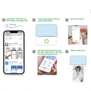 Mini HD Portable Label Thermal Printer Endurance Bluetooth Printer for Student Error Title Note Wrong Pocket Inkless Printing