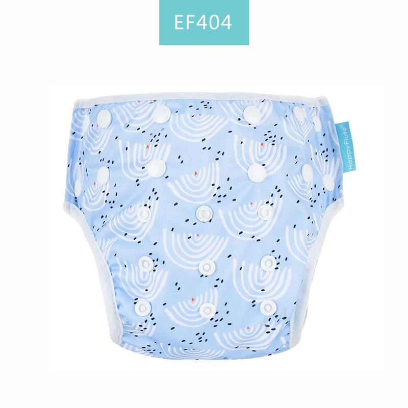 Happy Flute 1pc Baby Summer Waterproof Adjustable Cloth Diapers Pool Pant Swimming Diaper Cover Reusable Washable Baby Nappy