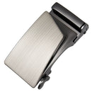 Men's Belt Buckle Accessories Business Ratchet Automatic Alloy Metal Buckle For 3.5cm Width Leather Belt Strap No Holes