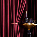 Luxury Nordic Curtains for Living Dining Room Bedroom  Velvet Fabric Burgundy Thick Curtain Tulle Finished Product Customization