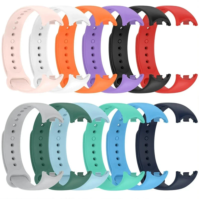 Watch Strap for Xiaomi Mi Band 8-9 NFC Bracelet Accessorie Sport Silicone Smartwatch Wristband correa Mi Band 8-9 global version