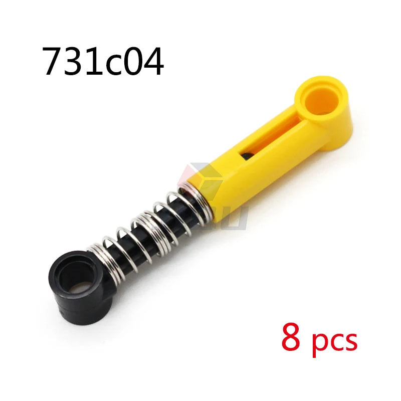 Technical Parts Hard Soft Spring Shock Absorber Building Blocks Compatible 79717  2909c03 95292c01 731c04 731c06 MOC Bricks Toy