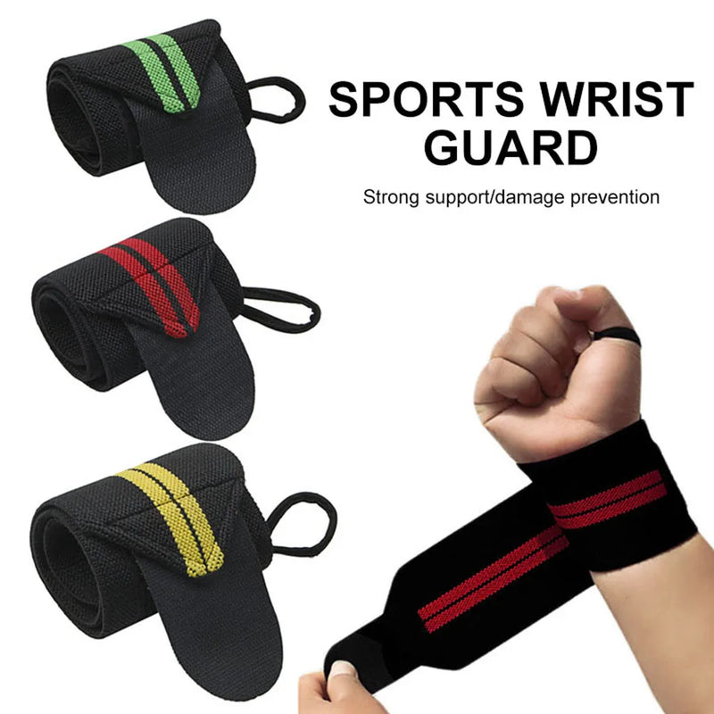 Adjustable Soft Wristbands Wrist Support Bracers Weight Lifting Gym Sports Wristband Carpal Protector Breathable Wrap Band Strap