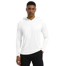 Men Upf 50+ Sun Protection t-Shirts Long Sleeve t-Shirt Casual Tops Male Quick Dry Gym Running Tee Shirts With Hood Man Clothing