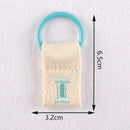 1Pc Aesthetic Initial Embroidery Alphabet Keychains Fabric DIY 26 Letters Unique Keyring Charms For Pouch Bags Accessories Gift