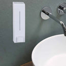 600ml Hand Press Soap Dispenser Wall Mounted Plastic Hand Soap Shampoo Container for Bathroom Shower Accessories