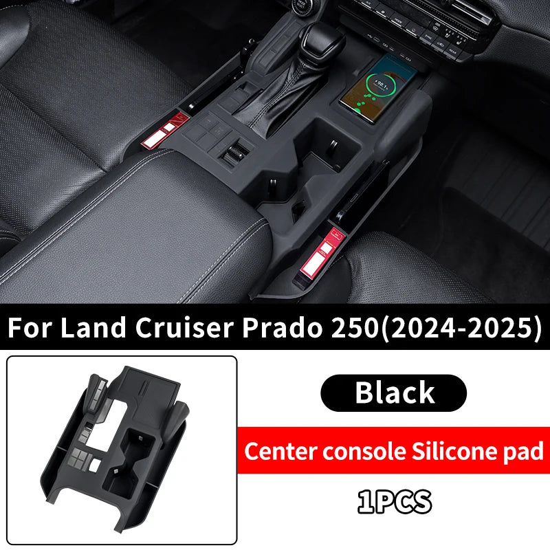 For 2024 2025 Toyota Land Cruiser 250 Prado Lc250 1958 Edition Gearbox Cover Seat Storage Box Interior Upgraded Accessories
