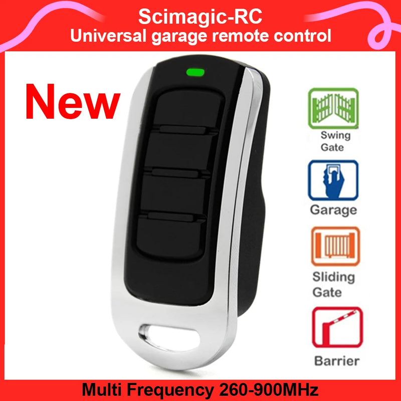 Garage Door Remote Control 433MHz 868MHz 287-868.6MHz Replicator Garage Door Opener Rolling Code Transmitter Gate Control 4 Keys