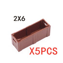 MOC Building Blocks Figures Accessories Cash Dollar Coin Bag Model Gold Silver Bar Colored Diamond Treasure Box Series Coffer