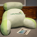 Ice Peas Bedside Cushion Soft Waist Pillow Big Backrest Bed Pillow  Sofa Pillow Bed Reading.