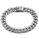 4Pcs Cuban Chain Bracelet for Women Men HipHop Bling Iced Out Chain Full Rhinestone Paved Chunky Metal Bracelet Set Jewelry Gift