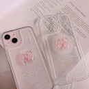 3D Butterfly Heart Transparent Phone Case for Iphone 15 14 13 12 11 Pro XS Max 14 15 Plus 13 12 Mini XR X 7 8 SE 2020 Back Cover