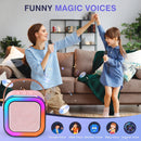 K12 Karaoke Machine Portable Bluetooth 5.3 PA Speaker System with 2 Wireless Microphones Home Family Singing Children's Gifts