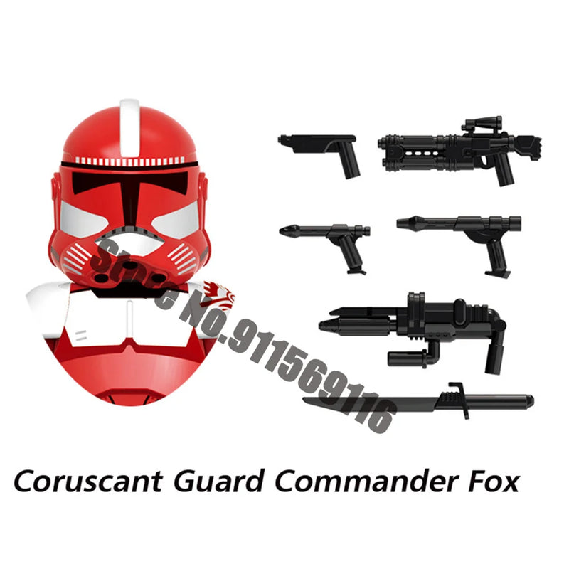 ARC Clone Troopers Building Blocks LUKE Skywalker Mandalorians Boba Fett Palpatine Yoda R2D2 Bricks Action Figures Toys