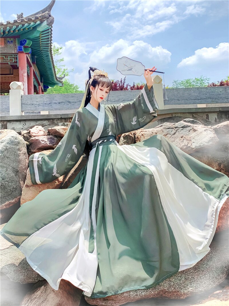 Chinese Dress Oriental Style Fairy Hanfu Costume Cosplay Ancient Traditional Elegant Tang Dynasty Princess Performance ханьфу