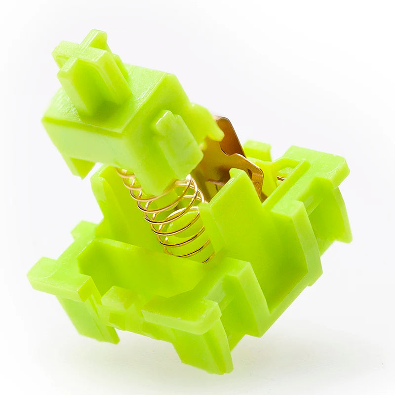 KTT Matcha Switch for Mechanical Keyboard Content Tactile 40g 3 Pins PC House POM Axis Gold Plate Spring GK61 RK61 Anne Pro 2